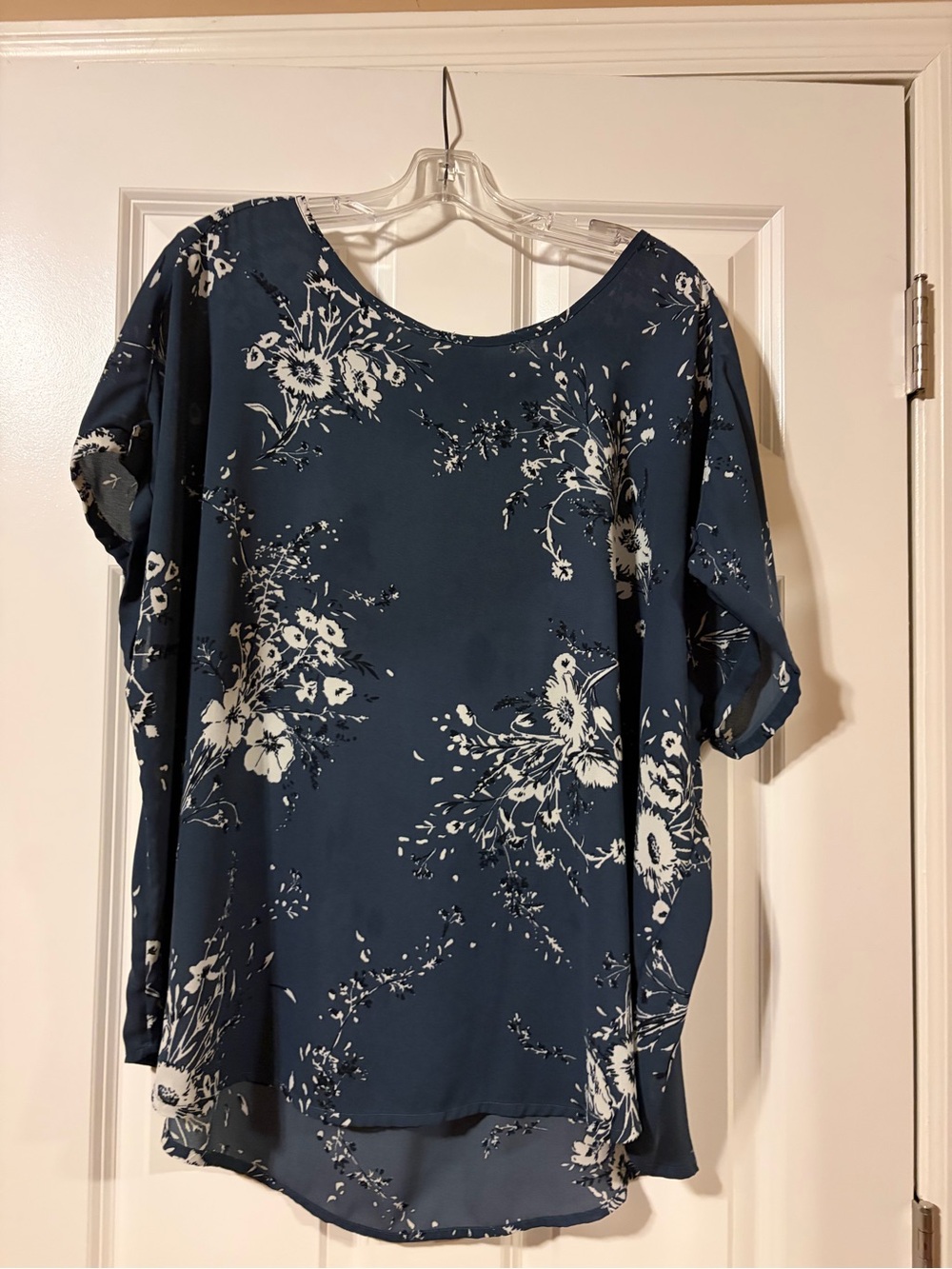 Maurices Floral Dolman Sleeve Blouse
